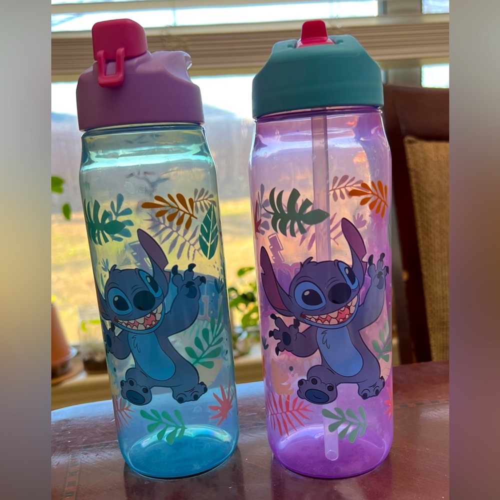 ZAK Disney Stitch water bottles 2-pack